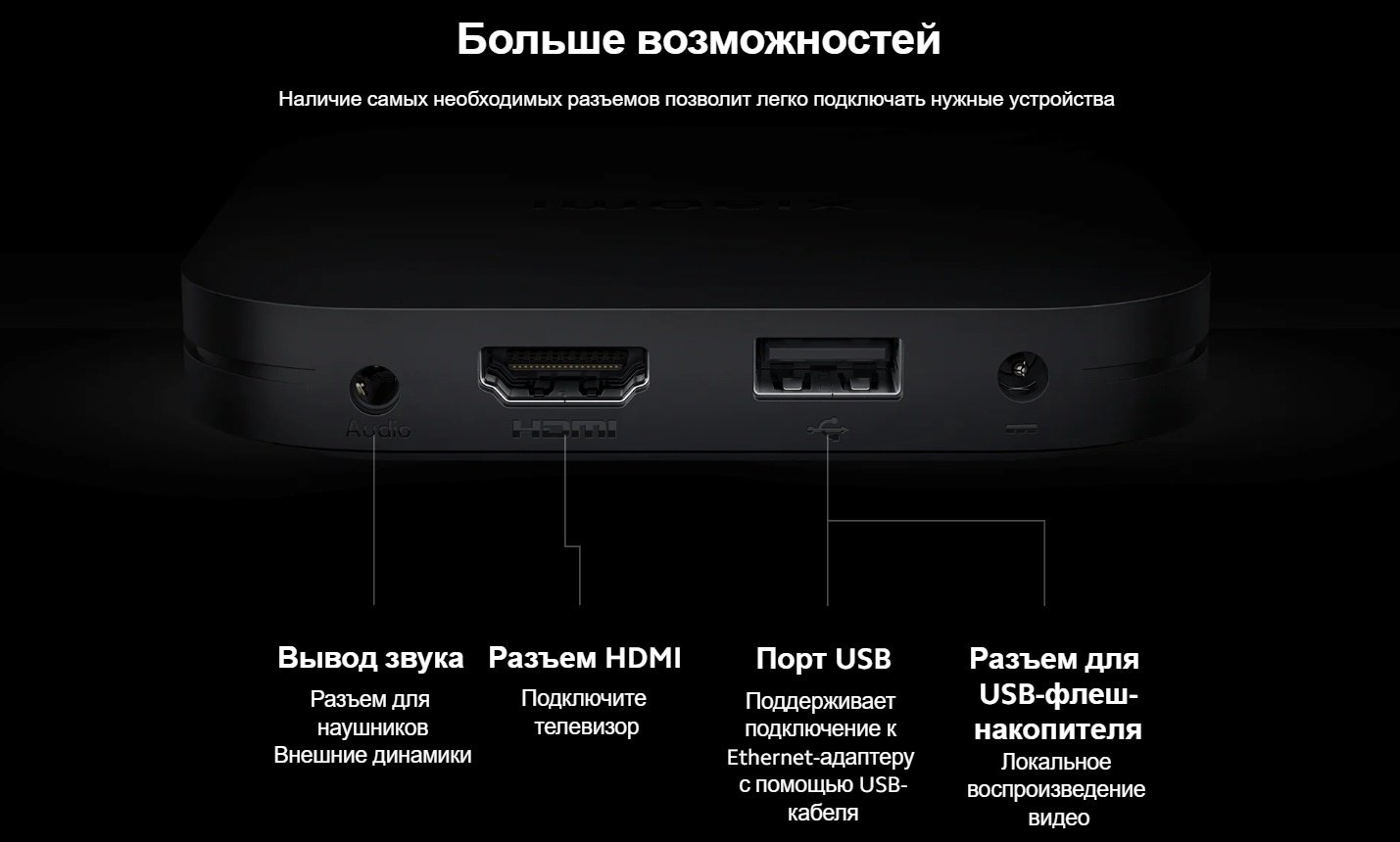 Xiaomi Mi Box S 2nd Gen 2/8 Гб - ForteMarket Xiaomi Mi Box S 2nd Gen 2/8 Гб купить,0