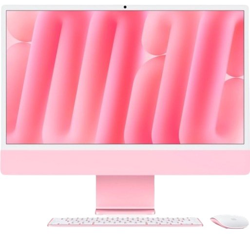 Моноблок Apple iMac 24" 2024 256Gb MWUG3RU/A Pink купить,NaN