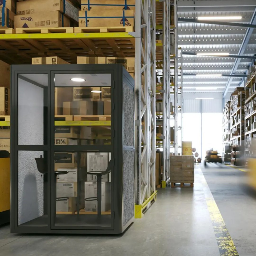 Переговорная кабина M2-B34, черный - ForteMarket Переговорная кабина M2-B34, черный купить,0