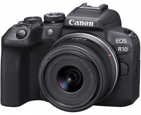 Фотокамера Canon EOS R10 Kit 18-45mm F4.5-6.3 IS STM + Mount Adapter EF-EOS R купить,NaN