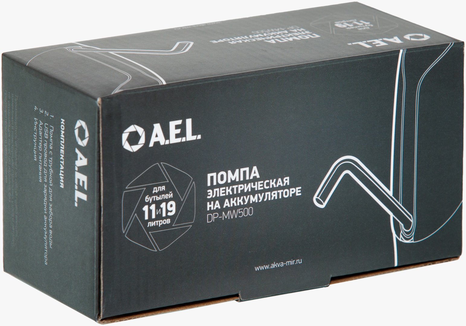 Помпа для воды A.E.L. DP-MW500 белый-черный купить,0