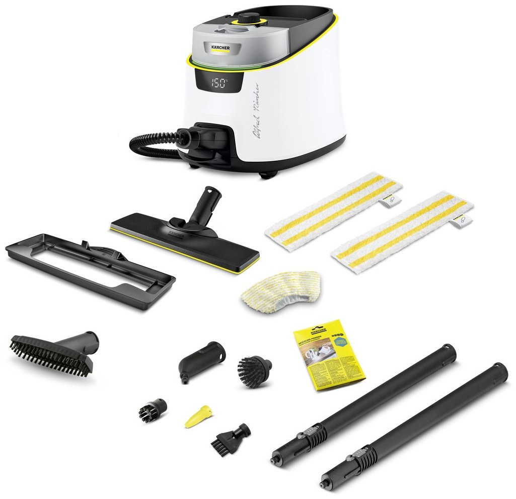 Пароочиститель Karcher SC 5 Deluxe Signature Line белый купить,229990