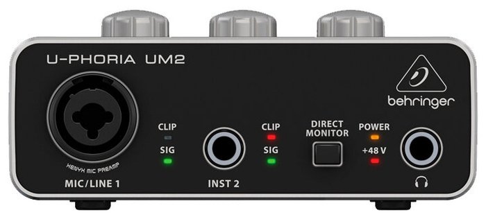 Звуковая карта Behringer U-Phoria UM2