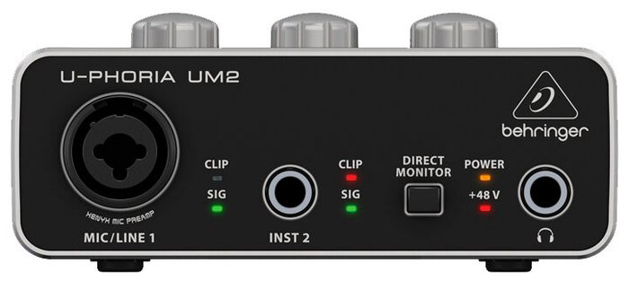 Звуковая карта Behringer U-Phoria UM2