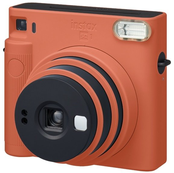 Фотокамера моментальной печати Fujifilm Instax Square SQ1 оранжевый + 10 shoot EX D купить,NaN