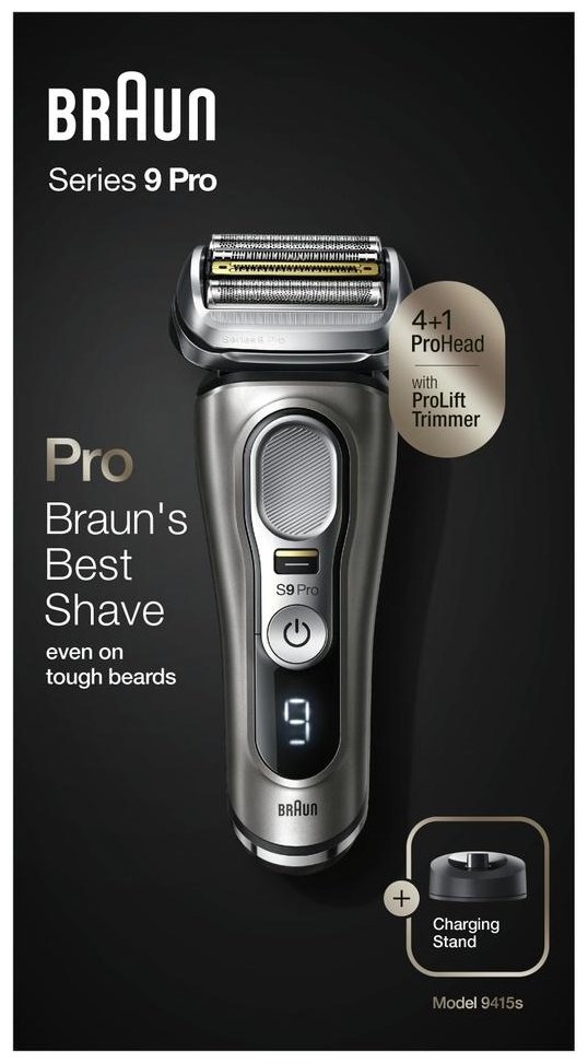 Электробритва Braun Series9 9415s сеточная от аккумулятора - ForteMarket Электробритва Braun Series9 9415s сеточная от аккумулятора купить,0