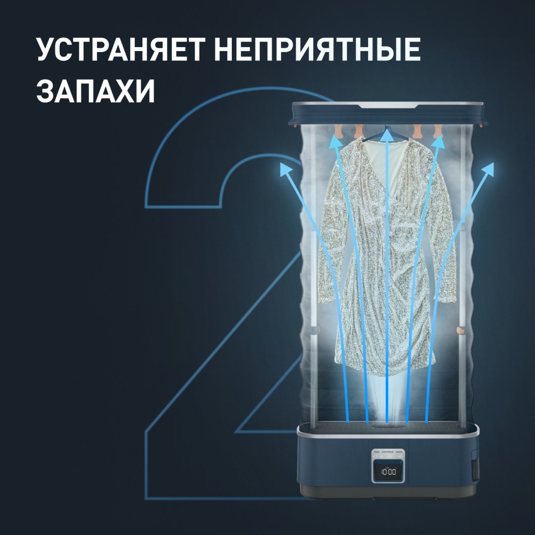 Паровой шкаф Tefal Care For You First YT2020E0 синий