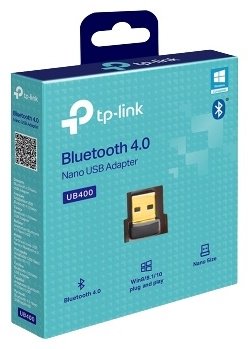 Bluetooth адаптер TP-LINK UB400 черный купить,0