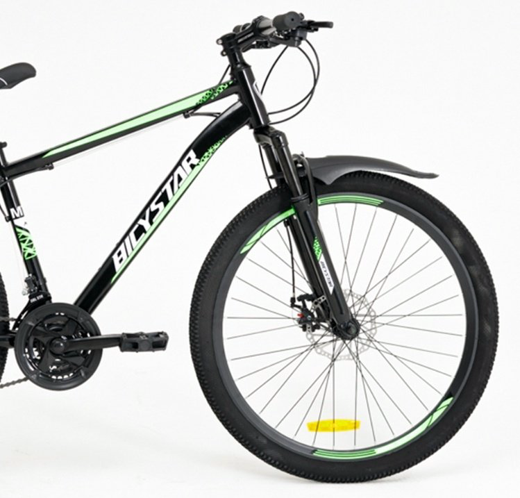 Велосипед BICYSTAR MBS888HS 2022 17 дюймов зеленый купить,NaN