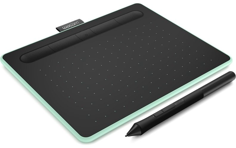 Графический планшет Wacom Intuos Small Bluetooth CTL-4100WLE-N зеленый