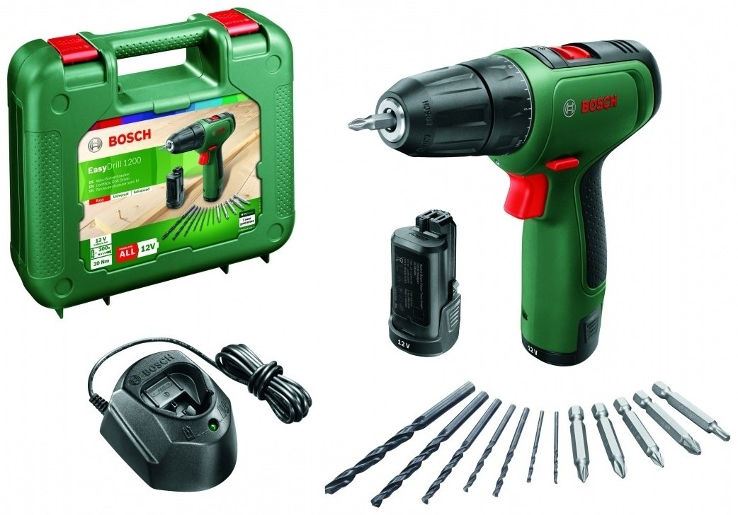 Bosch дрель-шуруповерт EasyDrill 1200 06039D3007 купить,NaN