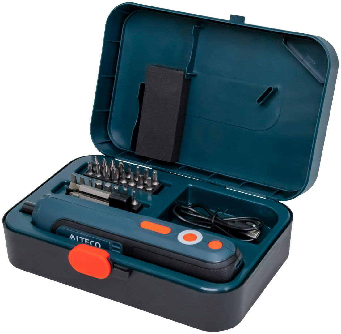 Аккумуляторная отвертка ALTECO CSD 4V T 67507, 4 В купить,NaN
