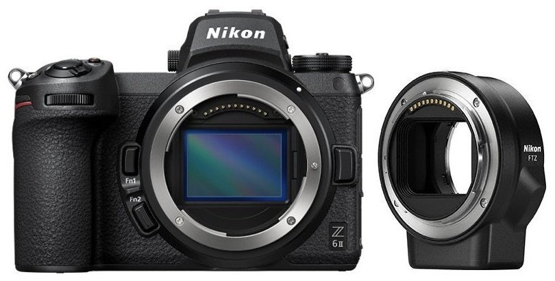 Фотокамера Nikon Z6 II Body + FTZ Adapter черный