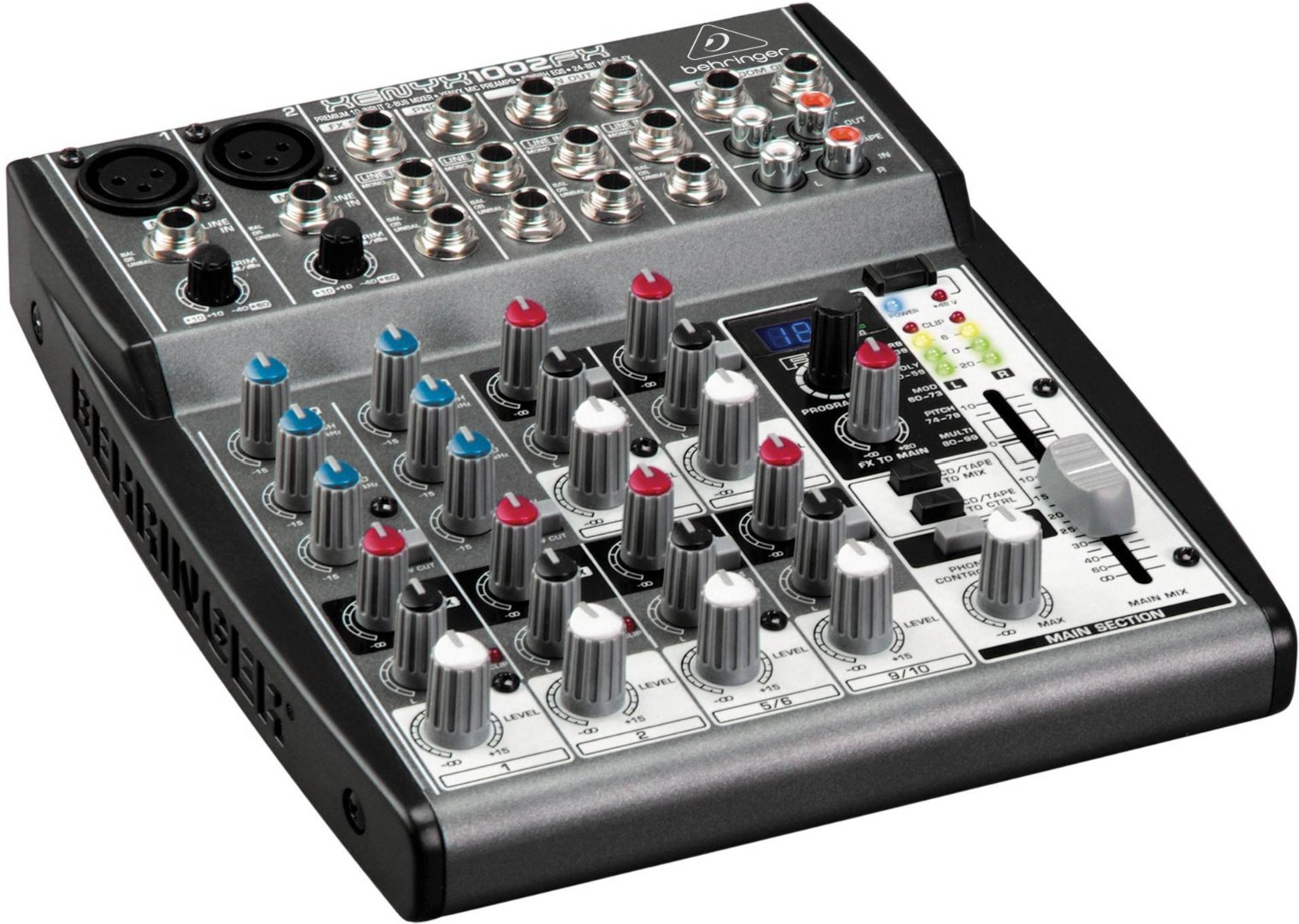 Микшерный пульт BEHRINGER Xenyx 1002FX серый купить,NaN