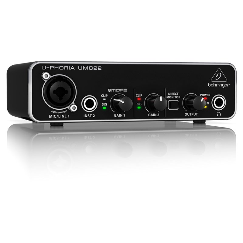 Звуковая карта Behringer U-Phoria UMC22 - ForteMarket Звуковая карта Behringer U-Phoria UMC22 купить,0