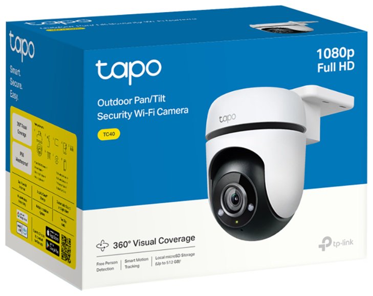 TP-LINK камера видеонаблюдения IP-камера TP-Link Tapo TC40, 3 расширение 1080P - ForteMarket TP-LINK камера видеонаблюдения IP-камера TP-Link Tapo TC40, 3 расширение 1080P купить,0
