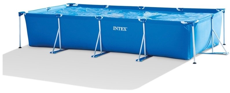 Бассейн каркасный Intex 28273NP Rectangular, 450x220x84 см