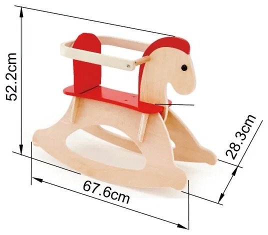 Hape 0100 Качалка-лошадка - ForteMarket Hape 0100 Качалка-лошадка купить,0