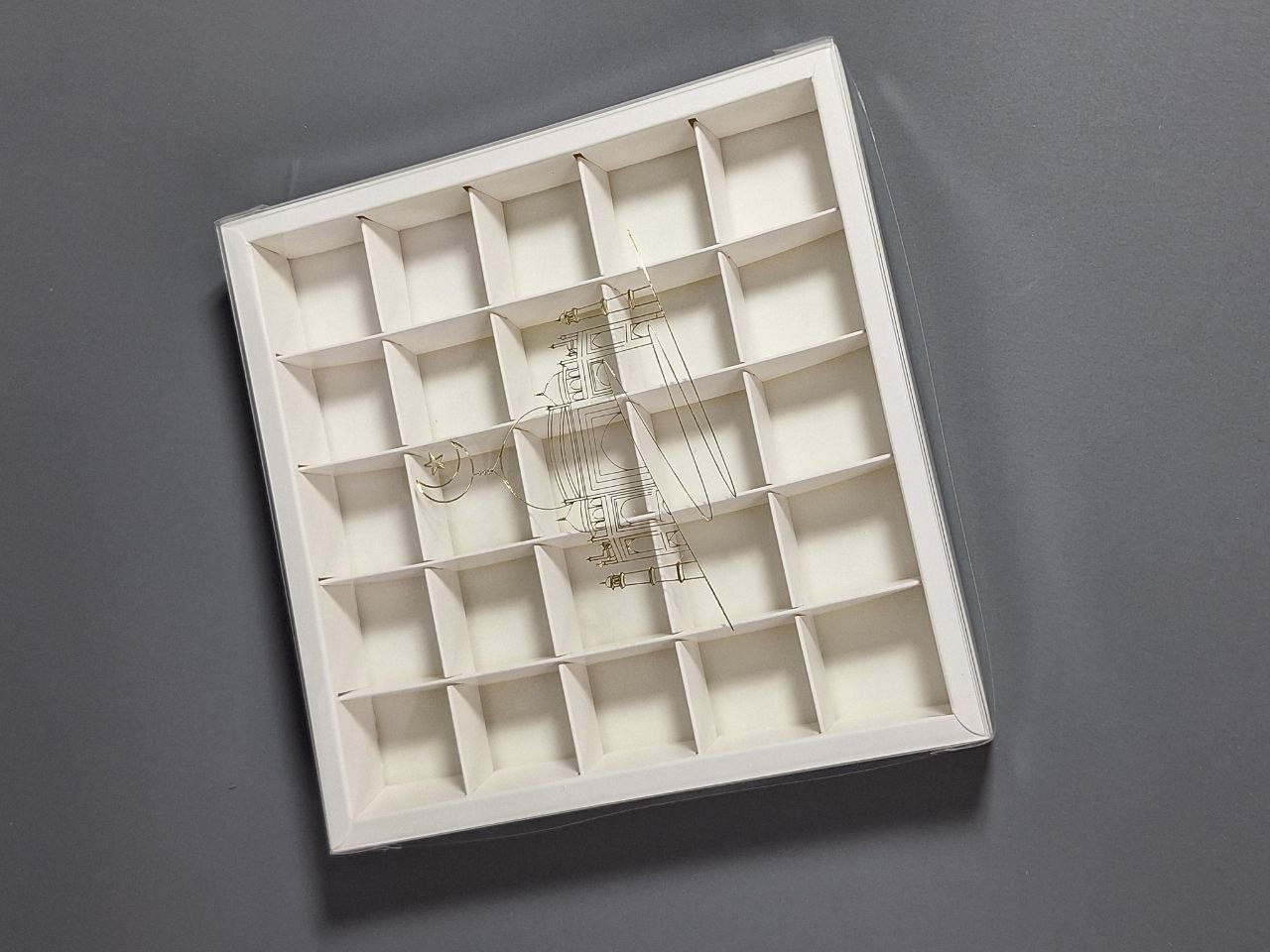 Коробка Fortress box 1 шт, 23х23х3 см - ForteMarket Коробка Fortress box 1 шт, 23х23х3 см купить,0