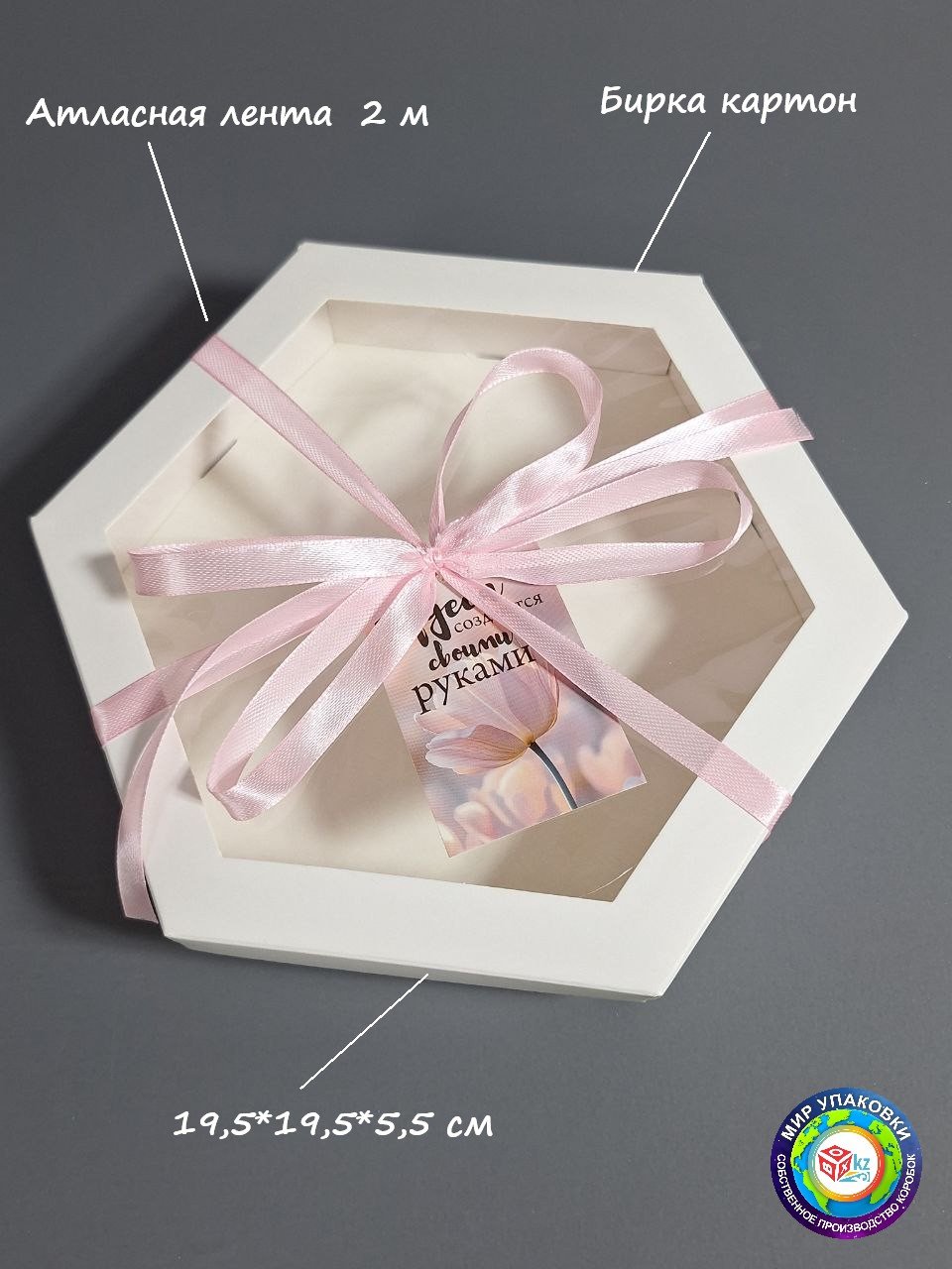 Коробка Fortress box 1 шт, 19.5х19.5х5.5 см