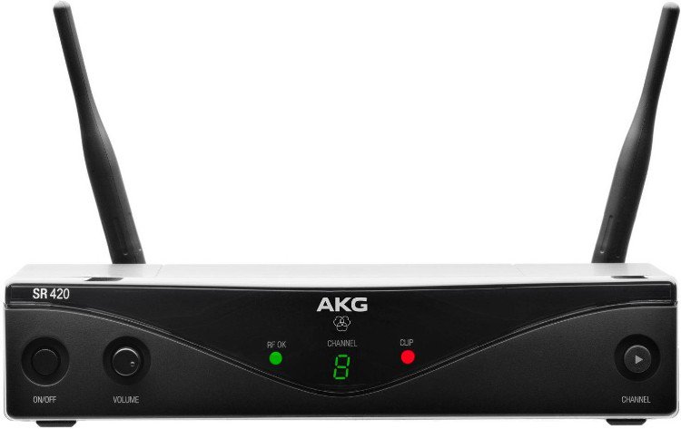 Радиомикрофон AKG WMS420 Vocal Set Band U1 черный