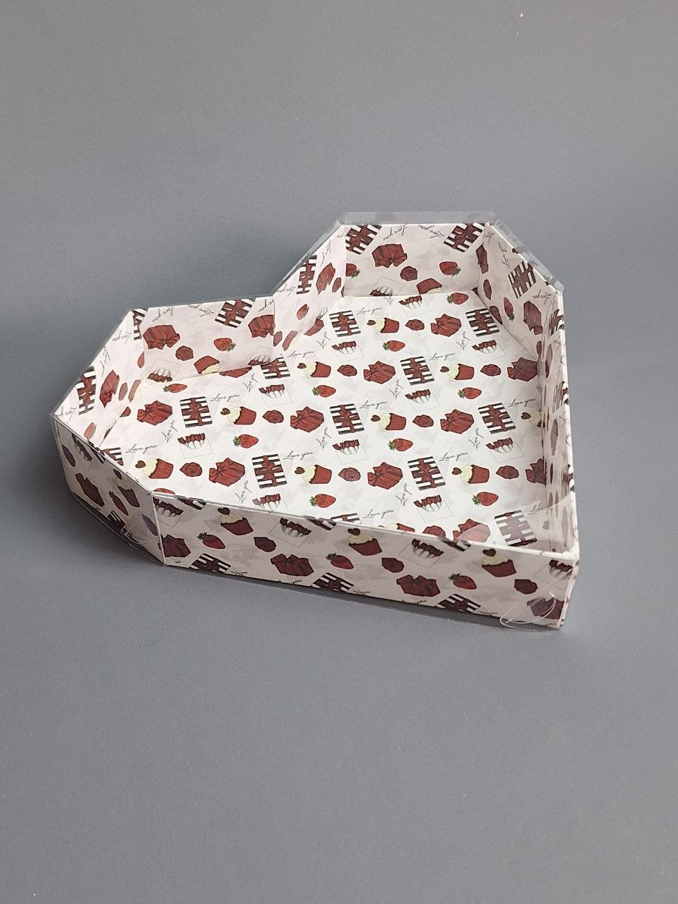Коробка Fortress box 1 шт, 21х21х4 см - ForteMarket Коробка Fortress box 1 шт, 21х21х4 см купить,0