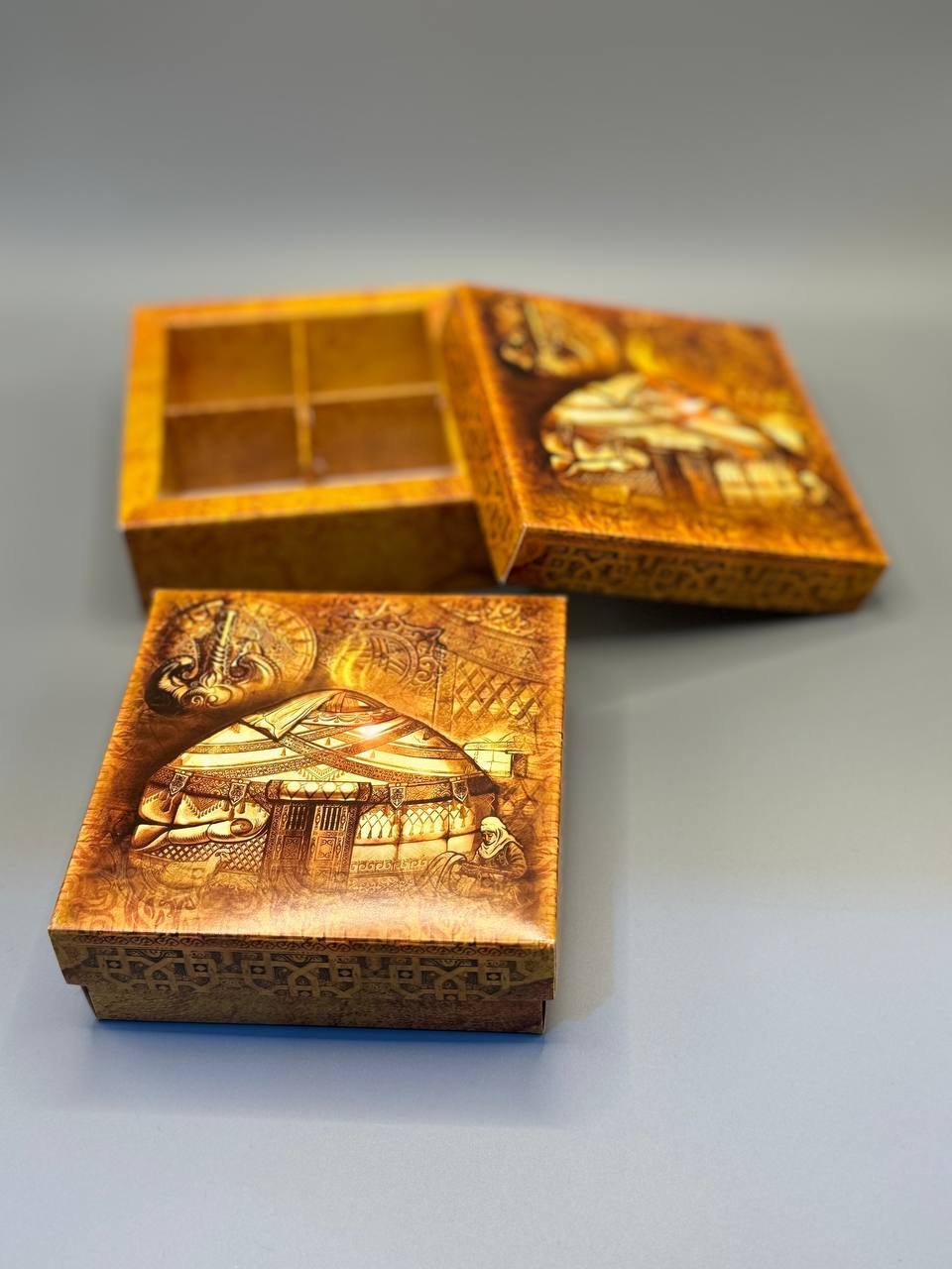 Набор коробок Fortress box 5 шт, 10х10х3.5 см - ForteMarket Набор коробок Fortress box 5 шт, 10х10х3.5 см купить,0