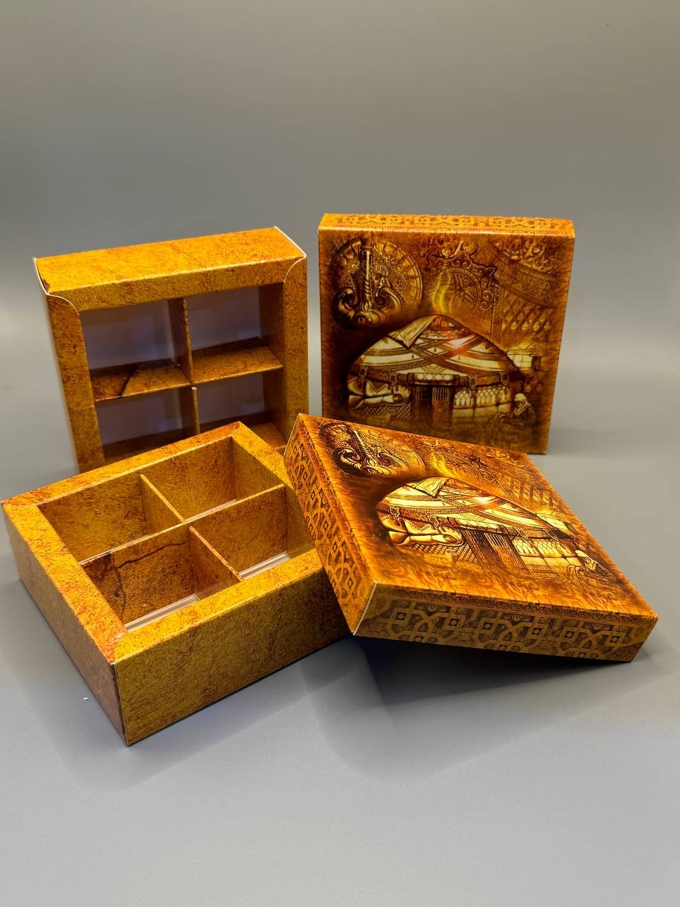 Набор коробок Fortress box 5 шт, 10х10х3.5 см - ForteMarket Набор коробок Fortress box 5 шт, 10х10х3.5 см купить,0