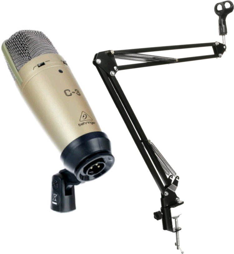 Микрофон Behringer C-3 золотистый купить,53500