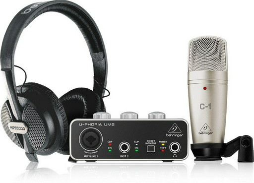 Комплект для звукозаписи Behringer U-Phoria Studio