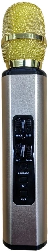 Микрофон KTV 6092YMG золотистый