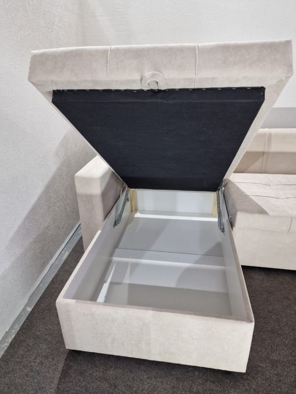 Диван угловой Al.Mebel Бетти бежевый купить,331700