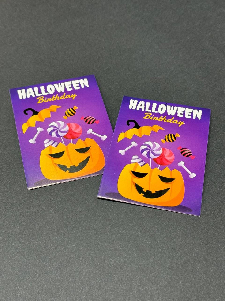 Fortress box шильдик Halloween Birthday 50 шт