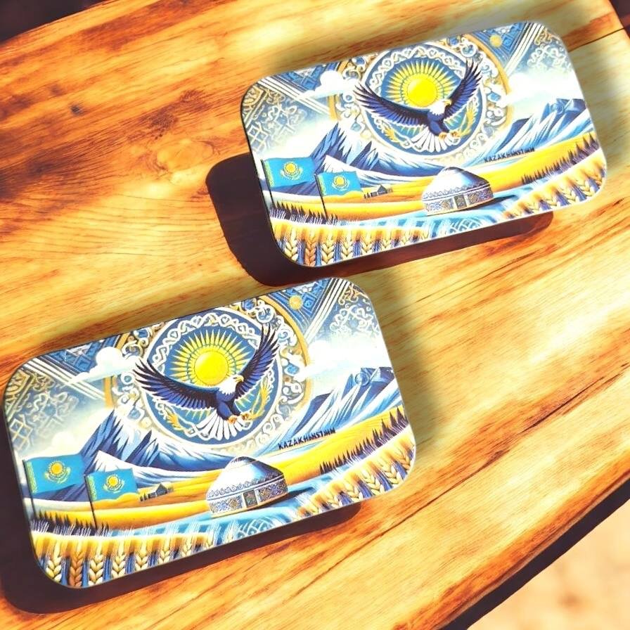 Fortress box шильдик Kazakhstan 50 шт