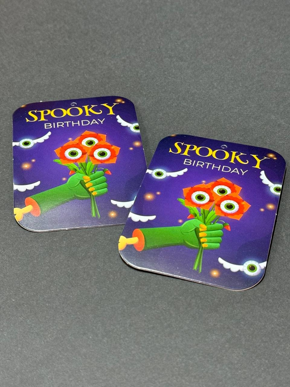 Fortress box шильдик Spooky Birthday 50 шт