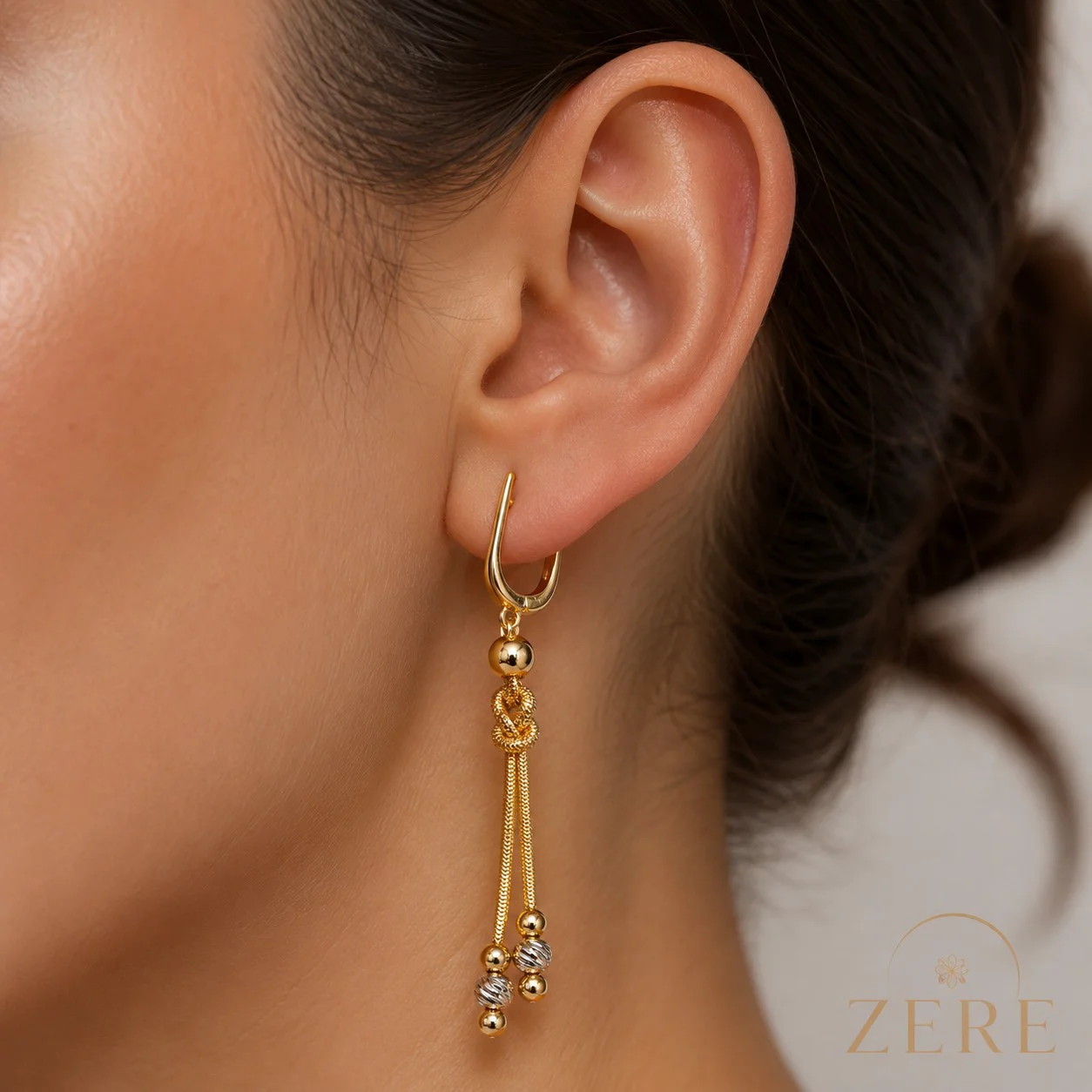 Серьги Zere ZR170506 золото 4.04гр купить,344800