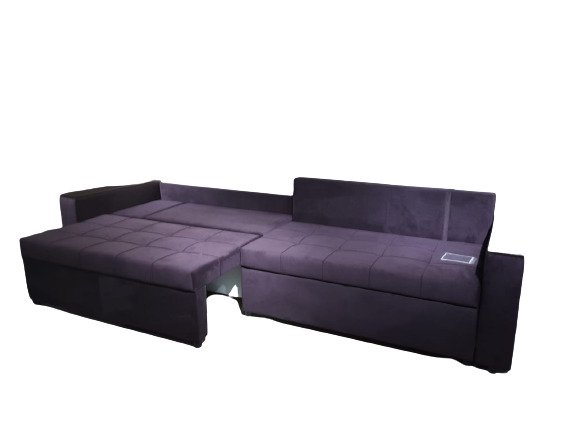 Диван Al.Mebel Бетти 3 м фиолетовый  купить,319930