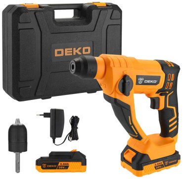 Перфоратор DEKO 063-4412 1.2 Дж, SDS-Plus