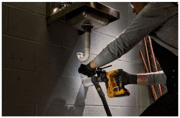Перфоратор DeWALT DCH072L2 1.1 Дж, SDS-Plus купить,0