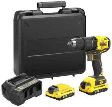 STANLEY дрель-шуруповерт SFMCD710D2K-QW 18 В купить,NaN