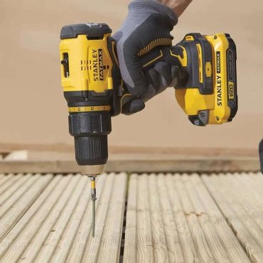 STANLEY дрель-шуруповерт SFMCD710D2K-QW 18 В купить,NaN