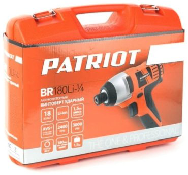 Patriot винтоверт BR 180UES-1/4 180301585 купить,NaN