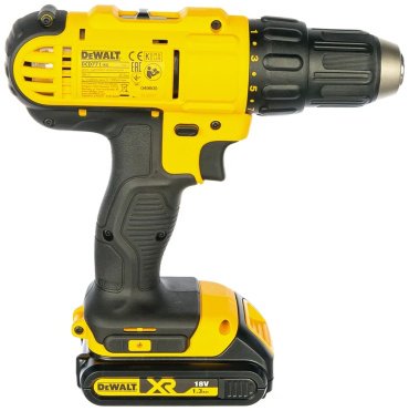 DeWALT дрель-шуруповерт DCD771C2-QW 18 В купить,0