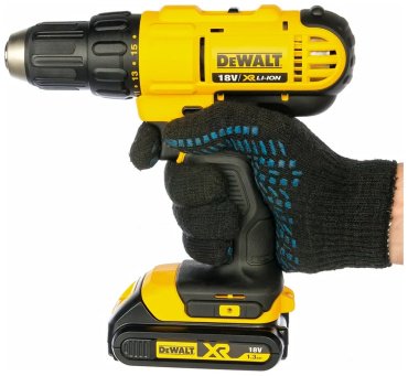 DeWALT дрель-шуруповерт DCD771C2-QW 18 В купить,0