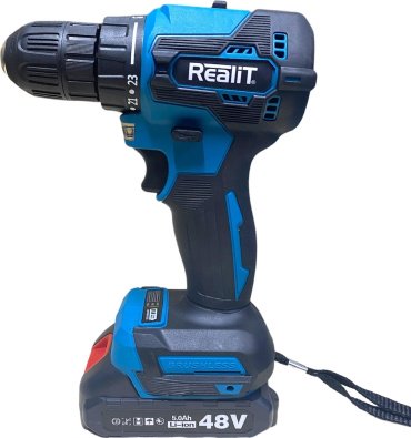 RealiT дрель-шуруповерт RTB0023BL 48 В купить,20000