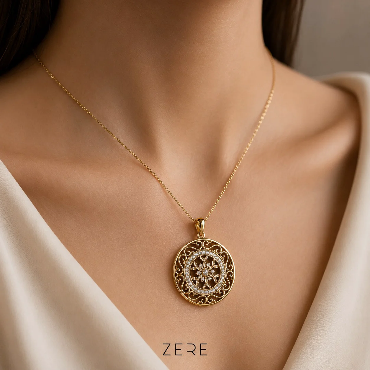 Кулон Zere ZR170515 золото 2.24гр купить,187300