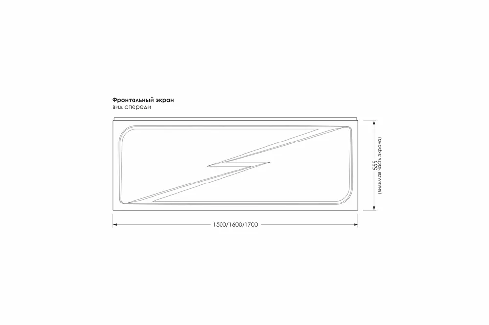 Экран под ванну Метакам Comfort/Light 1600 LIGs160 160х55.5 см белый купить,NaN