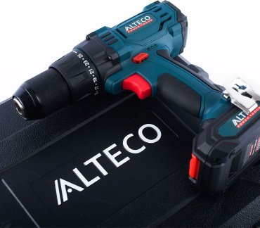 Дрель-шуруповерт Alteco CD 1813 Li X2 18 В купить,NaN