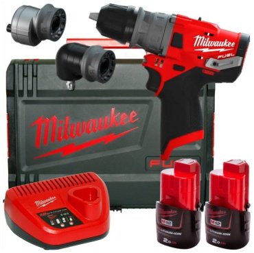 Дрель Milwaukee M12 FPDXKIT-202X FUEL 4933464138 - ForteMarket Дрель Milwaukee M12 FPDXKIT-202X FUEL 4933464138 купить,0