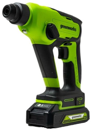 Перфоратор Greenworks GD24SDS1K2 3803107UARU купить,NaN
